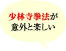 少林寺拳法が意外と楽しい